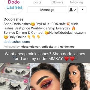 Dodo lashes 💗affordable mink lashes